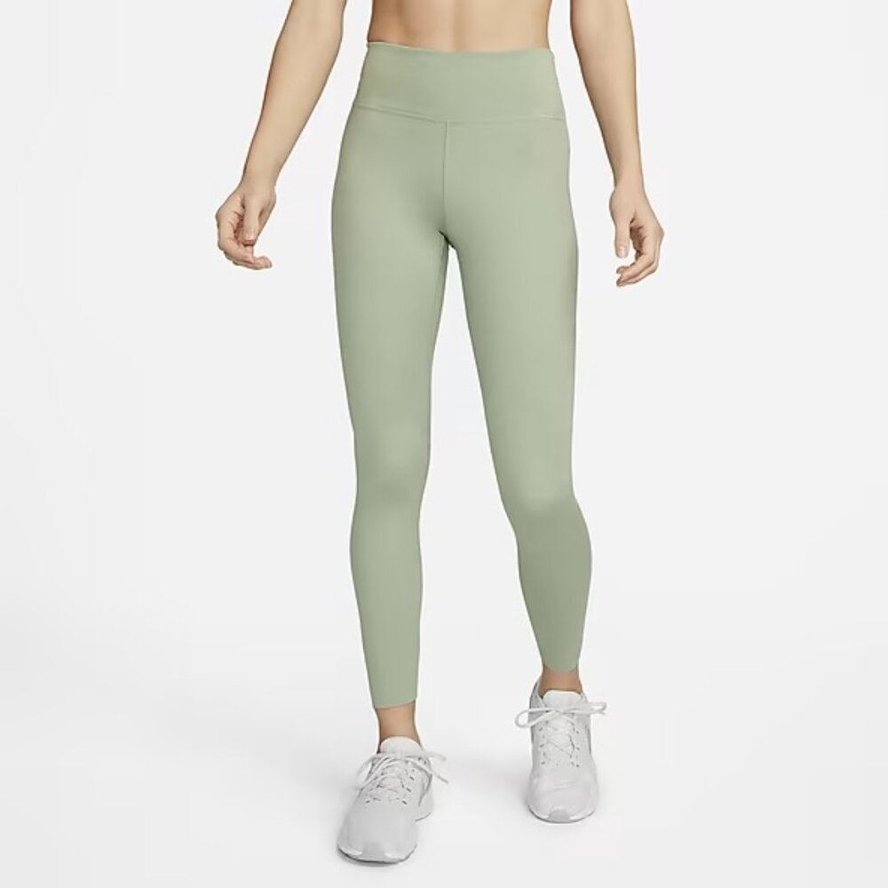 Nike Women's Dri-Fit Mint Green Yoga / Leggings Pants Back Waist Pocket